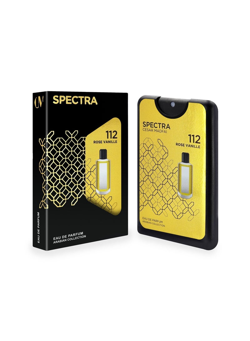 Spectra Pocket Oriental 112 Rose Vanille EDP - 18ml - Image 1